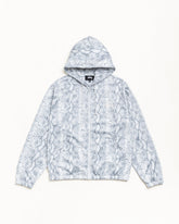 ATHLETIC MESH ZIP HOODIE