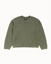 ROLL V NECK SWEATER