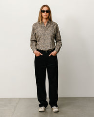 ANIMAL PRINT FLANNEL SHIRT