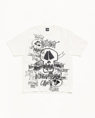 SKULLS TEE PIGMENT DYED