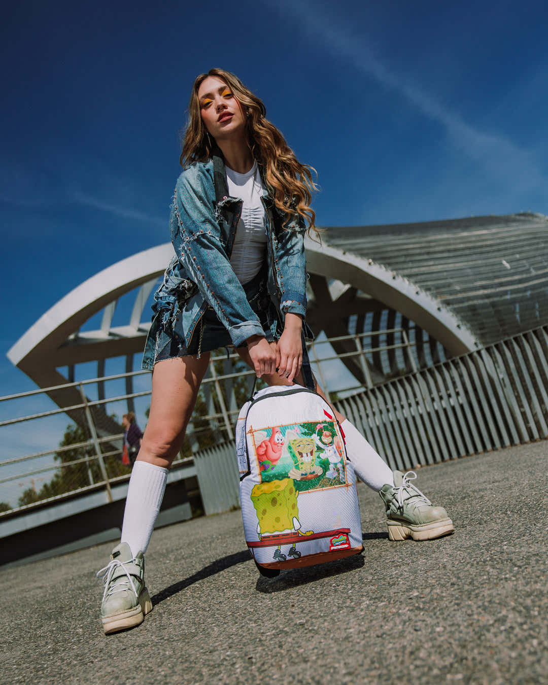 SPONGEBOB ART CRITIC BACKPACK